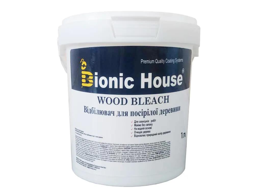 WOOD BLEACH - Отбеливатель для древесины безхлорный 1л - 139250