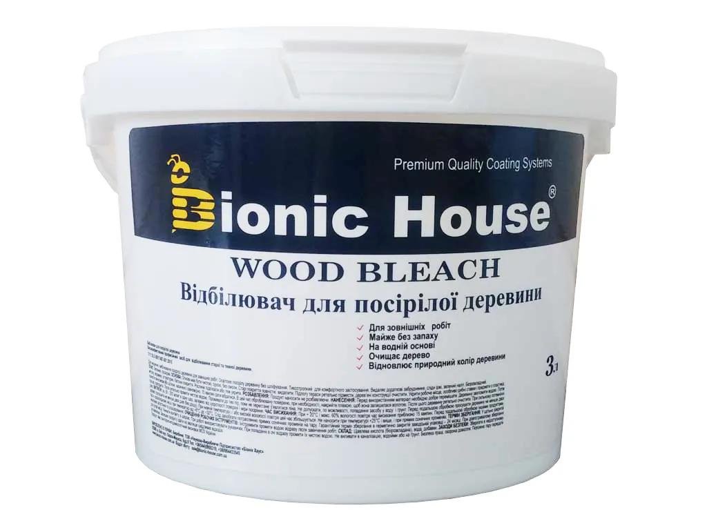 WOOD BLEACH - Відбілювач для деревини безхлорний 3л - 139251