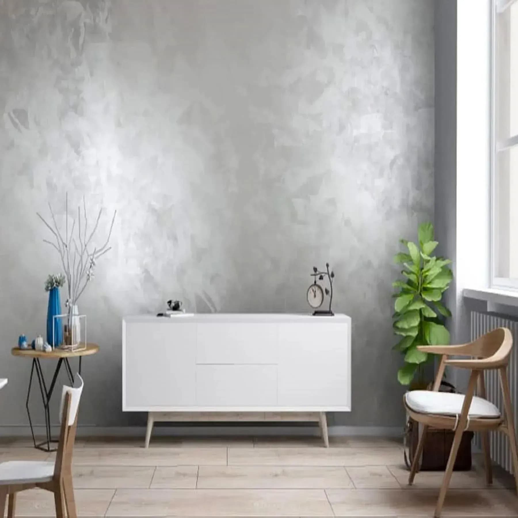 Фарба декоративна Royal Silk Silver Base Primacol Decorative, срібло, 1 кг - 139900