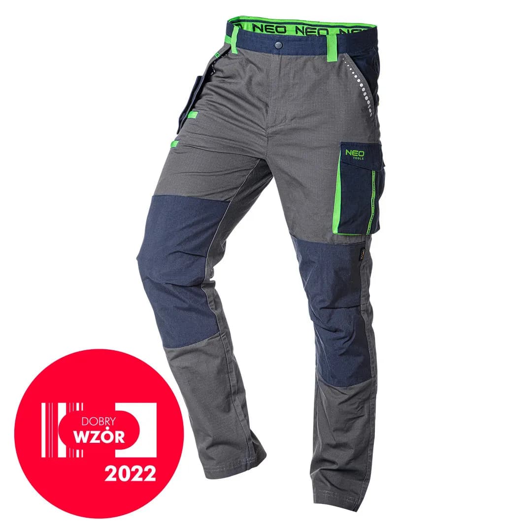 Штани робочі NEO Tools 81-227 S Сірий - 803071052