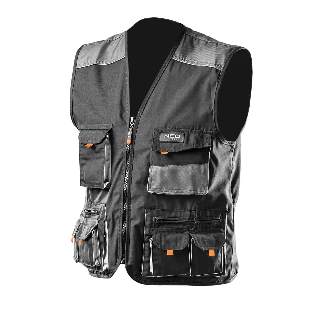 Жилет рабочий NEO Tools 81-260 XL Серый - 374302307