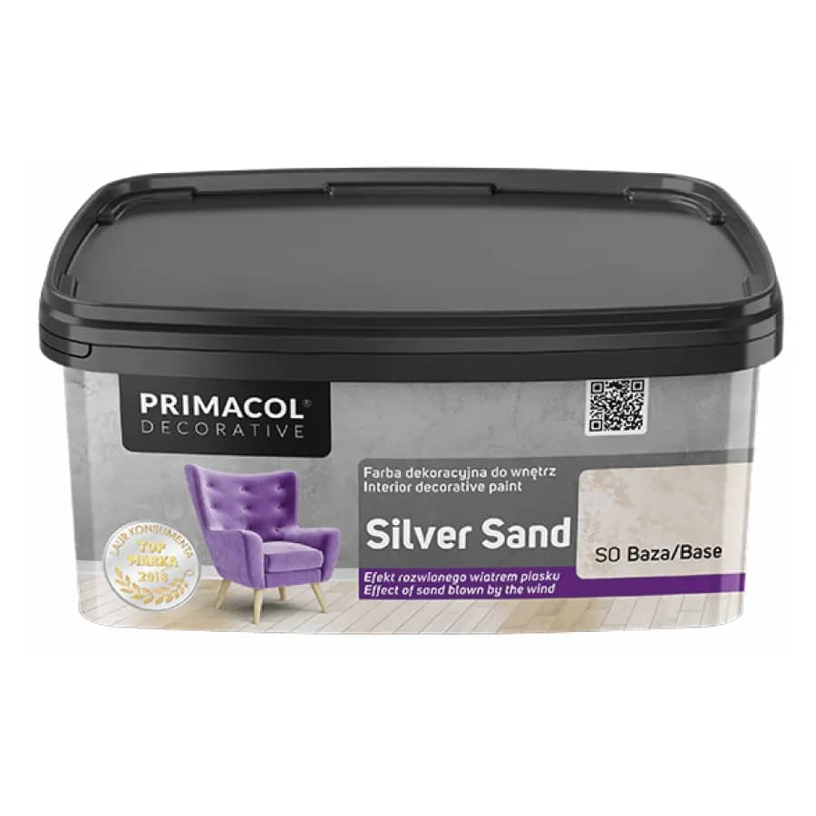 Краска декоративная Silver Sand PRIMACOL Decorative 3л - 174216