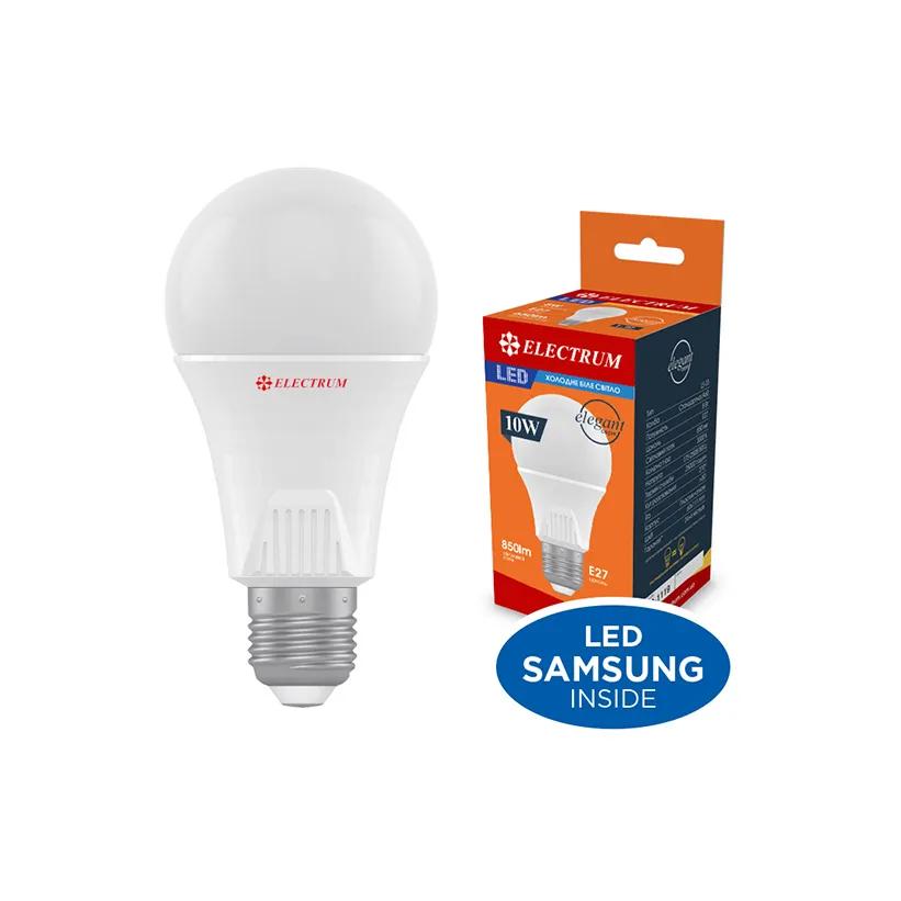 Світлодіодна лампа ELECTRUM A60 10W E27 4000K LS-33 Ra90 (A-LS-1912) - 174653