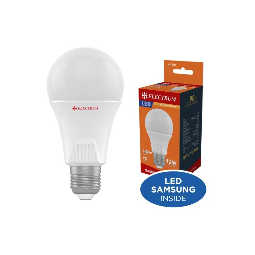 Світлодіодна лампа ELECTRUM A60 12W E27 3000K PA LS-33 (A-LS-1920) - 174656