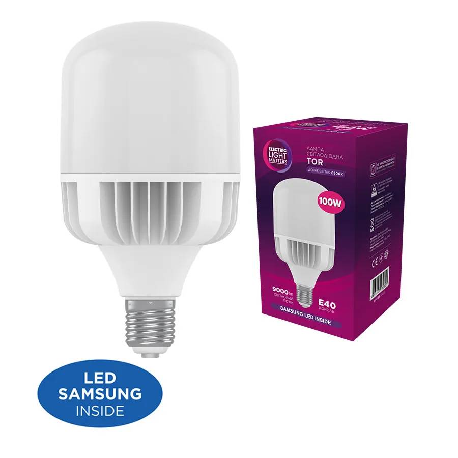 Світлодіодна лампа ELM TOR 100W E40 6500K (18-0198) - 174717
