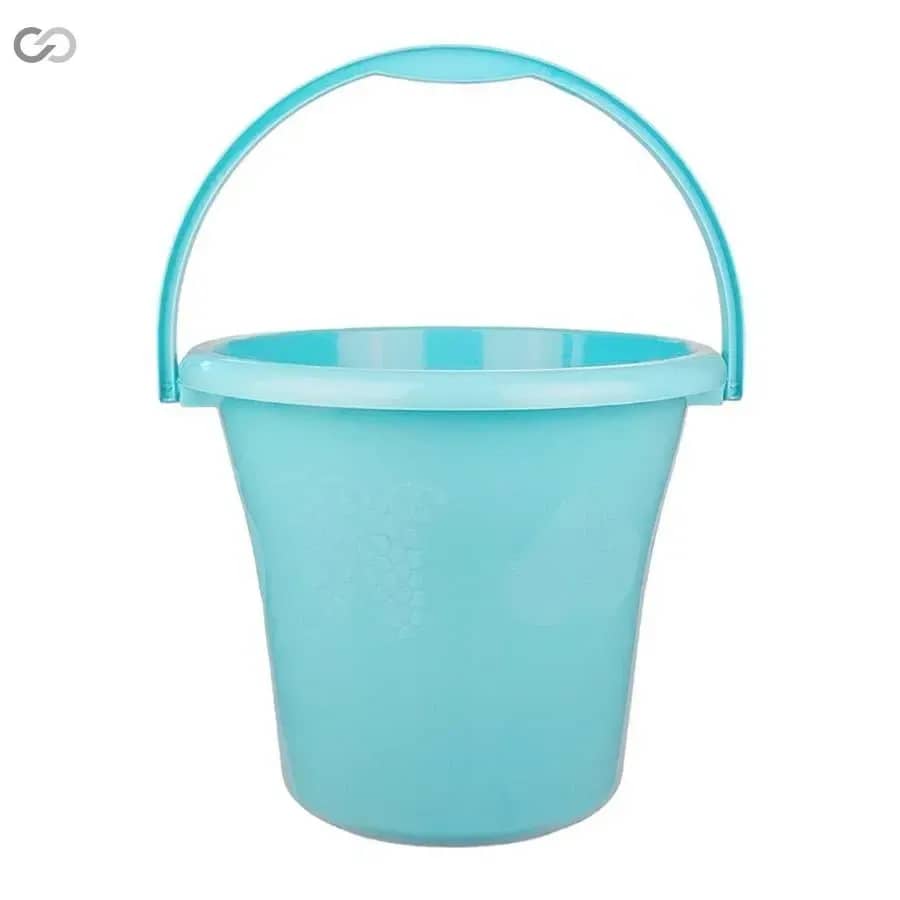 Відро пластикове SoloPlast 6 л блакитне для дому та господарства - 179449
