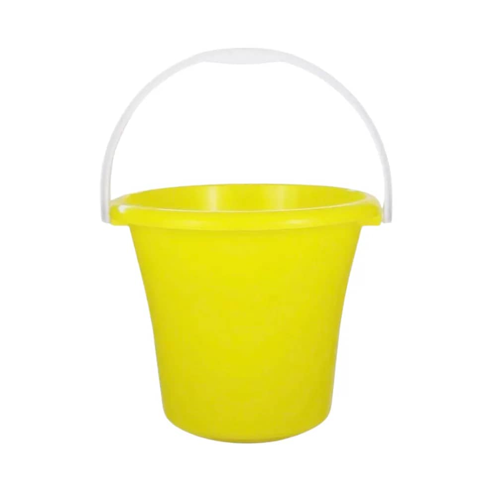 Відро пластикове SoloPlast 6 літрів жовте для господарських потреб - 179453