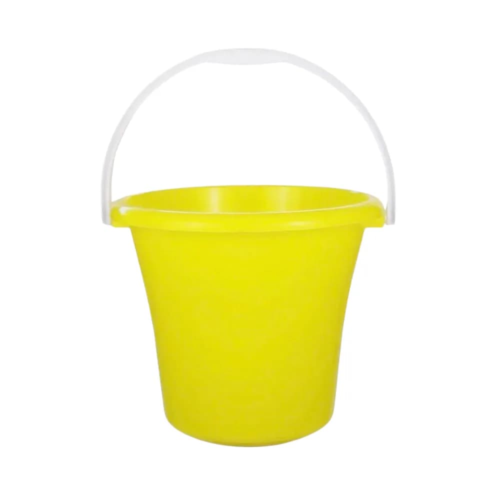 Відро пластикове SoloPlast 6 літрів жовте для господарських потреб - 047606032