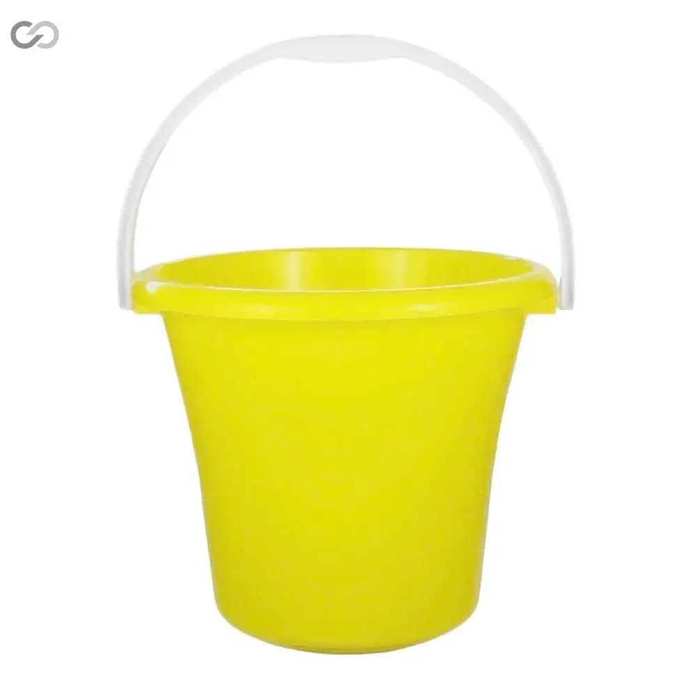 Відро пластикове SoloPlast 6 літрів жовте для господарських потреб - 047606032