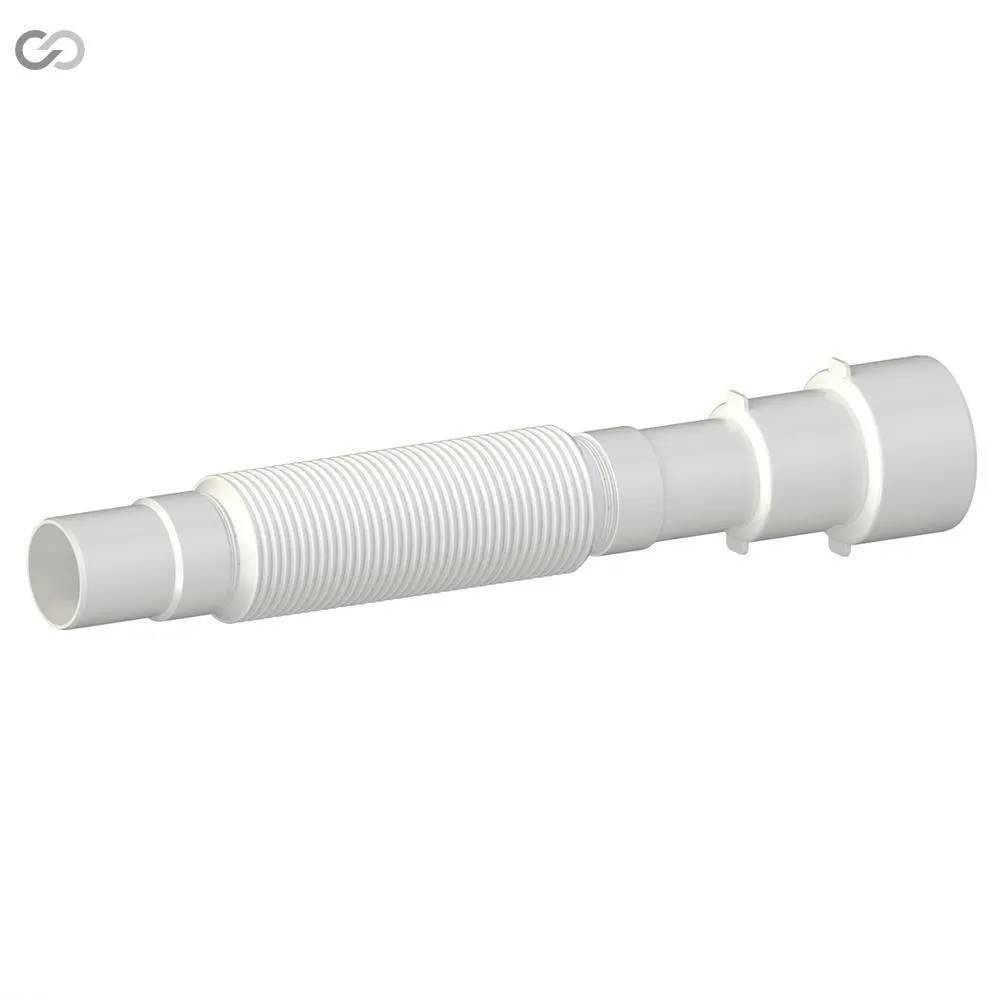 Гнучкий складний відвід Ø32х32/40/50 Г0432 SoloPlast, універсальний для сантехніки - 180129