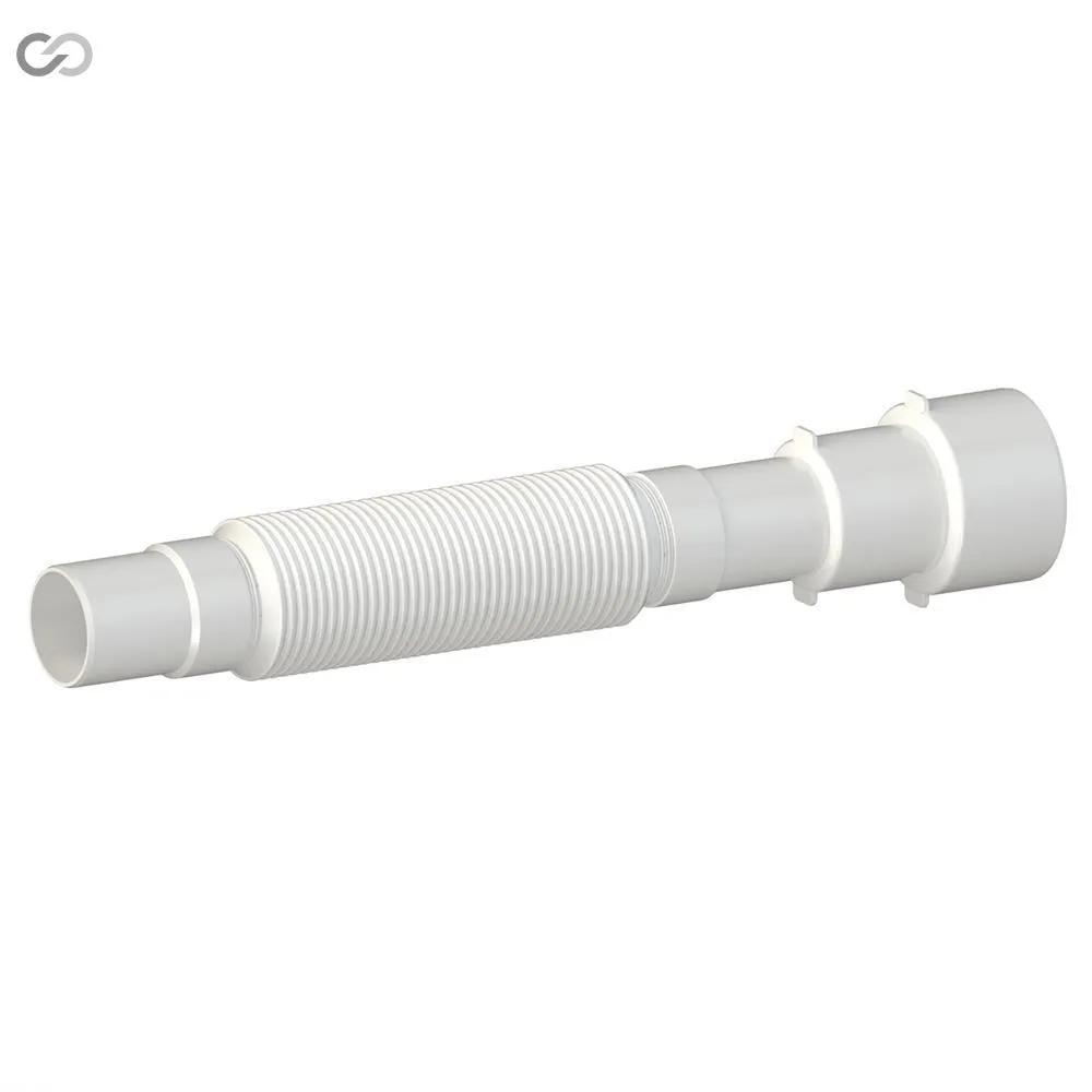 Гнучкий складний відвід Ø32х32/40/50 Г0432 SoloPlast, універсальний для сантехніки - 180129