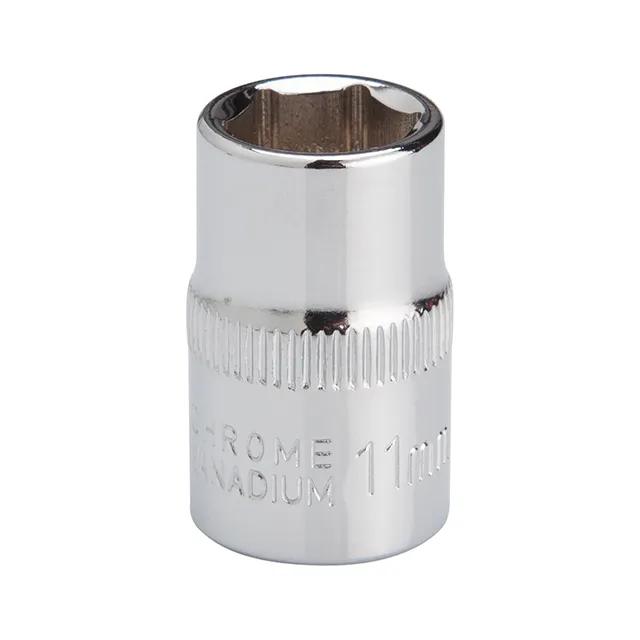 Головка шестигранна 3/8"", 11×20 мм, Cr-V, STORM - 184095