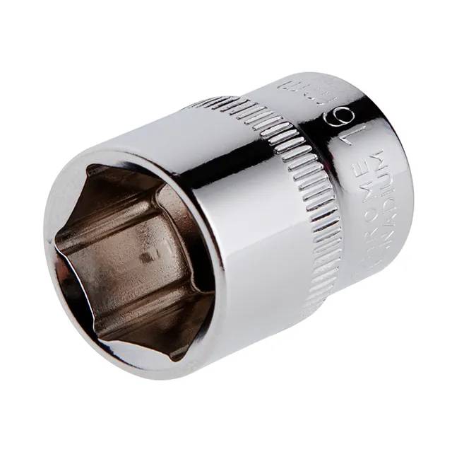 Головка шестигранна 3/8"", 16×20 мм, Cr-V, STORM - 184109
