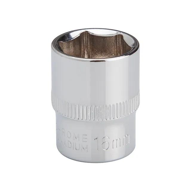 Головка шестигранна 3/8"", 16×20 мм, Cr-V, STORM - 184110