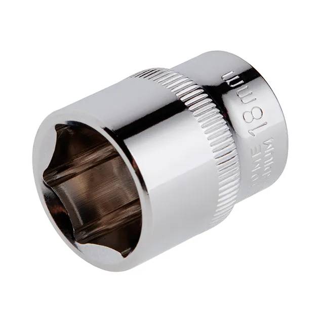 Головка шестигранная 3/8"", 18×20 мм, Cr-V, STORM - 184115