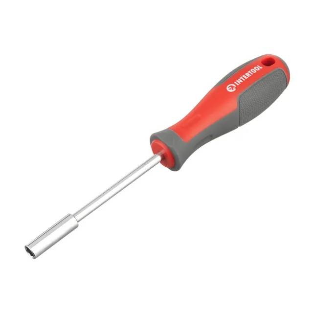 Викрутка з магнітним тримачем для насадок 1/4"", 100 мм, Cr-V - 185494