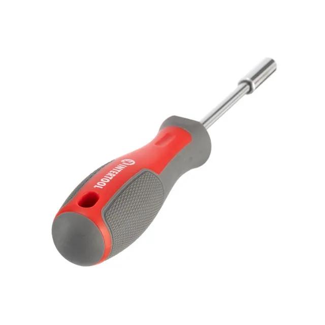 Викрутка з магнітним тримачем для насадок 1/4"", 100 мм, Cr-V - 185495