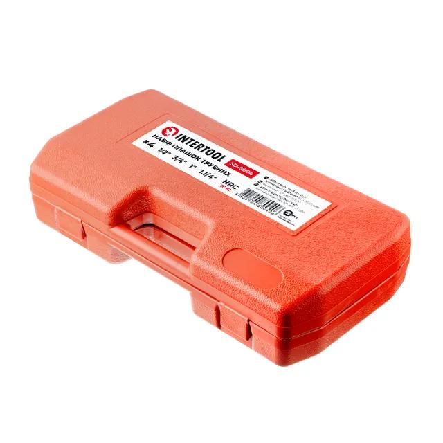 Набір плашок трубних 4 шт, для нарізання різьби: 1/2"", 3/4"", 1"", 1 1/4"" - 187254