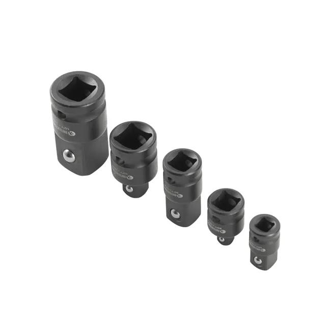 Набір перехідників, 5 од. (1/4""F×3/8""M, 3/8""F×1/4""M, 3/8""F×1/2""M, 1/2""F×3/8""M, 1/2""F×3/4""M), Cr-Mo, STORM - 187581