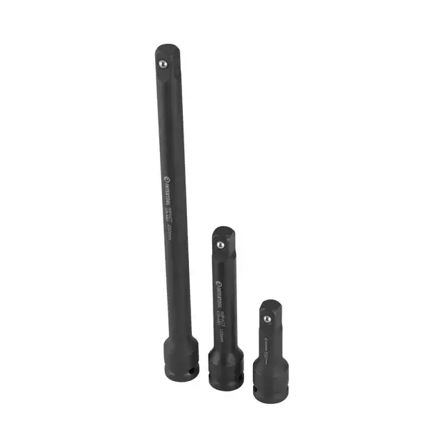 Набор удлинителей ударных 1/2"", 3 ед. (75, 125, 250 мм), Cr-Mo, STORM - 187583