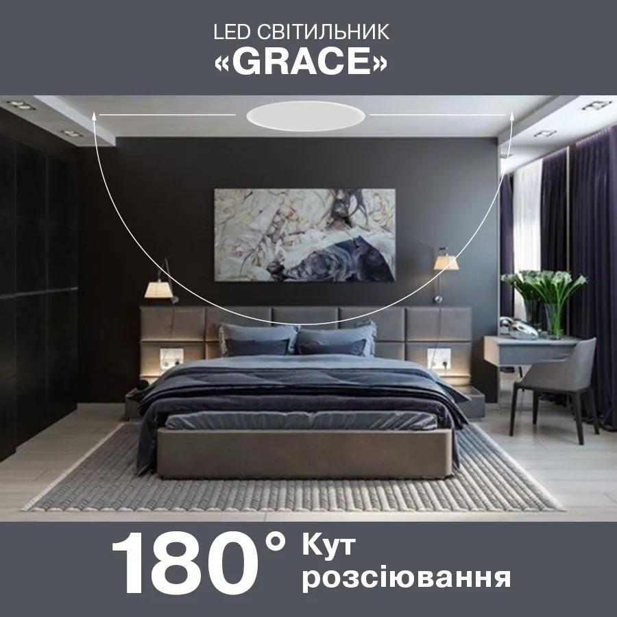 Світильник світлодіодний вбудований ELM Grace 24W 6500K (26-0067) - 192265