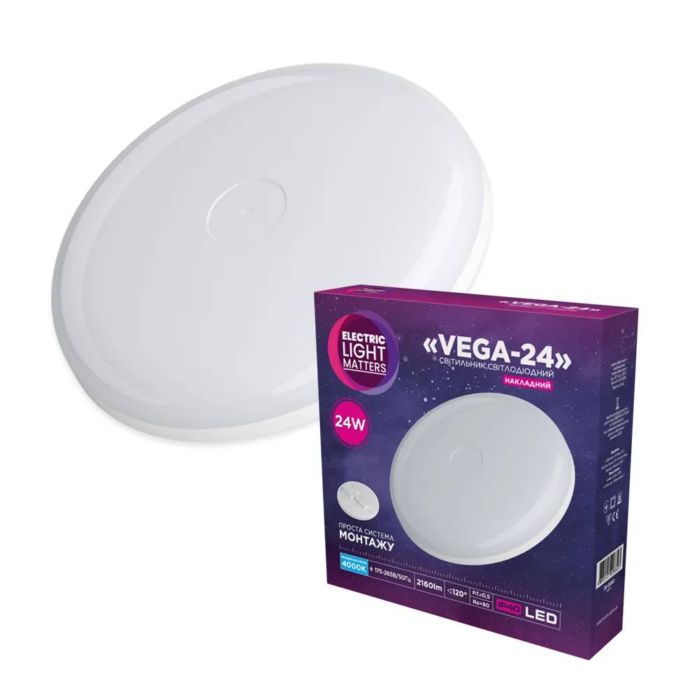 Светильник светодиодный ELM VEGA 24W 4000K (26-0082) - 192439