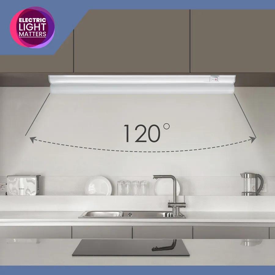 Світильник світлодіодний ELM LINEAR 12W 4000K з вимикачем (26-0033) - 192485