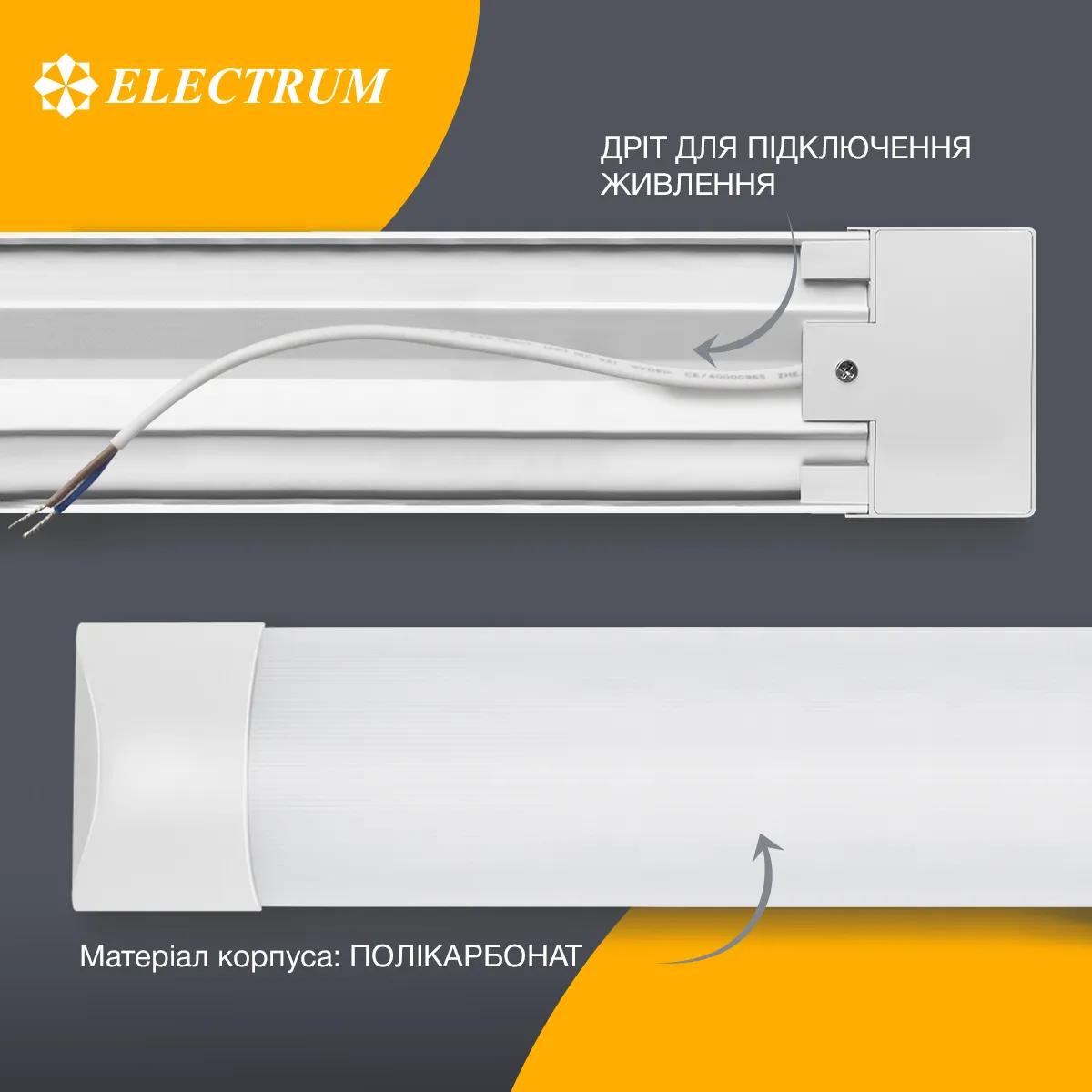 Світильник світлодіодний ELECTRUM Sonata 36W 6500K PC IP20 (B-LO-0909) - 192539