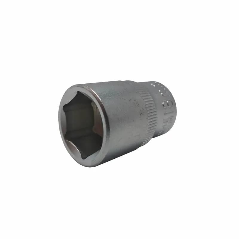 Головки шестигранные Cr-V, присоединительныйй квадрат 1/2"", 18 мм - 741818151