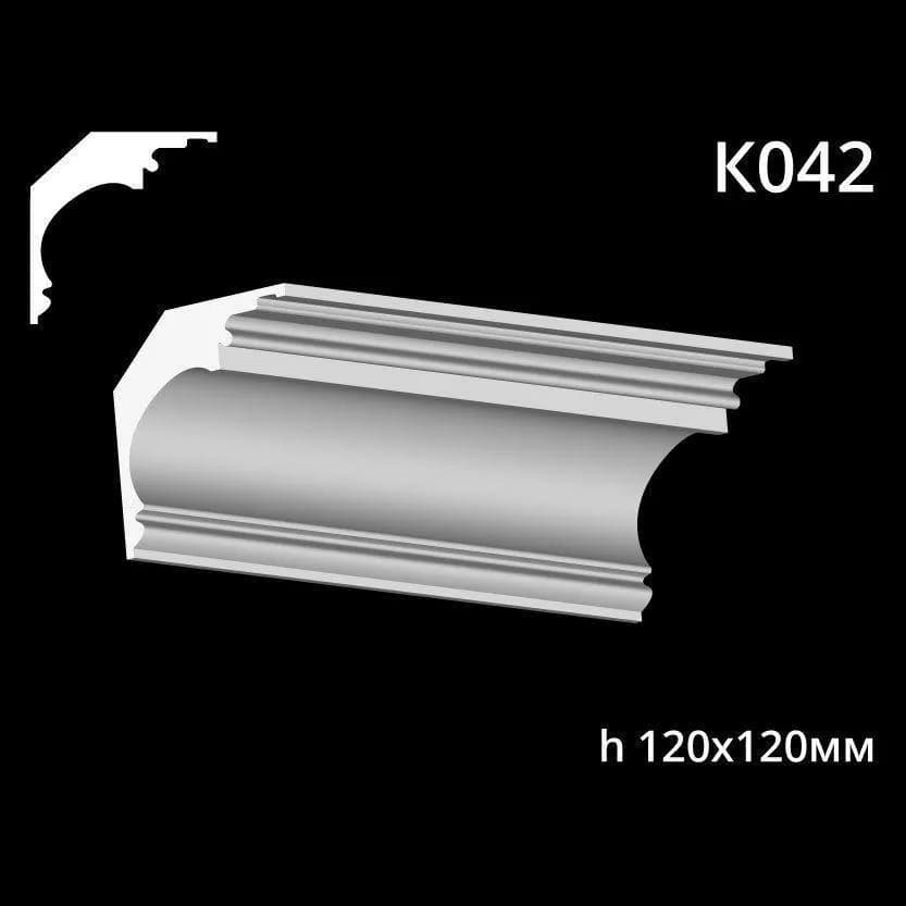 Карниз потолочный из гипса A7Studio К042 - 752359888