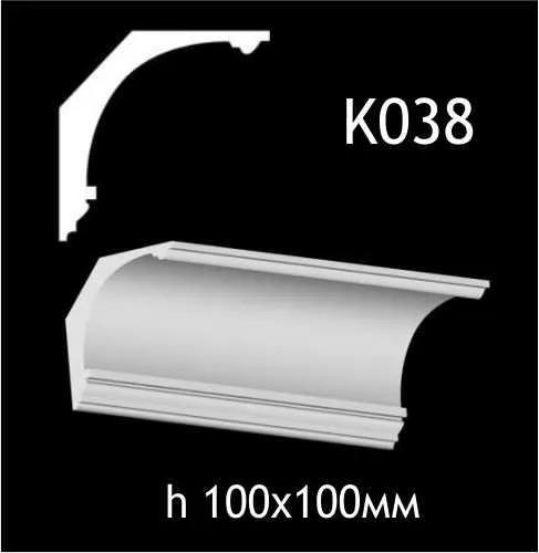 Карниз стельовий із гіпсу A7Studio К038 - 196994