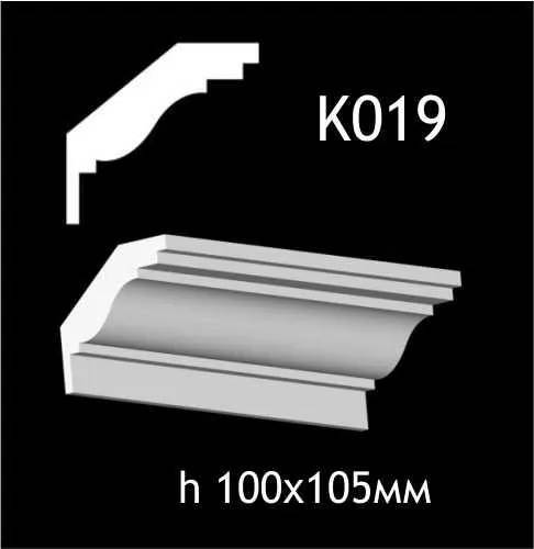 Карниз стельовий із гіпсу A7Studio К019 - 197038