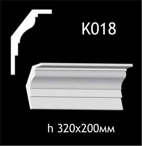 Карниз потолочный из гипса A7Studio К018 - 197041