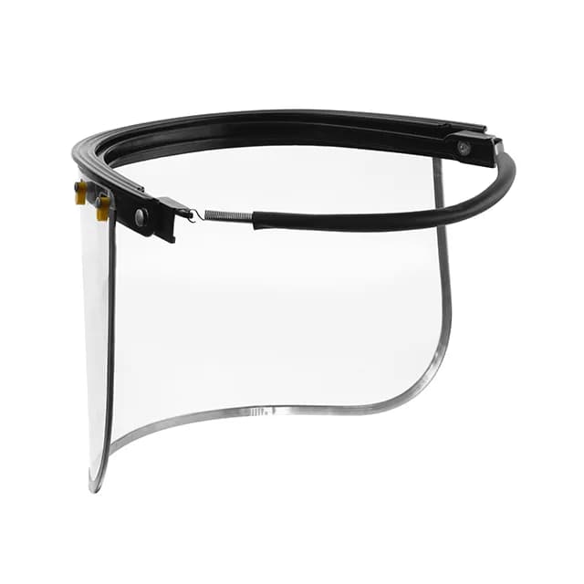 Экран защитный для лица, PVC, крепление на каску - 986884020