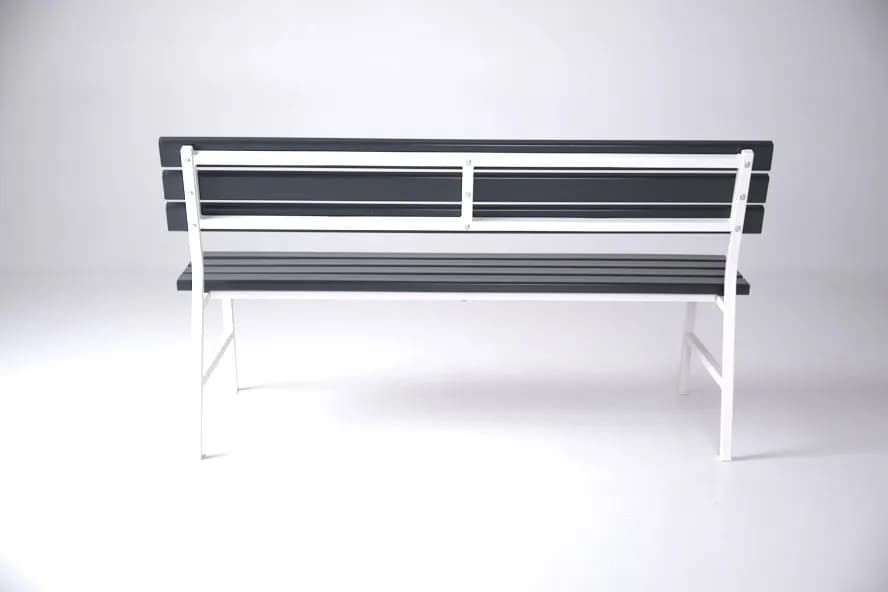 Лавочка 1,5м Classic Comfortable/ Графитово-белый 1,5м - 332674985