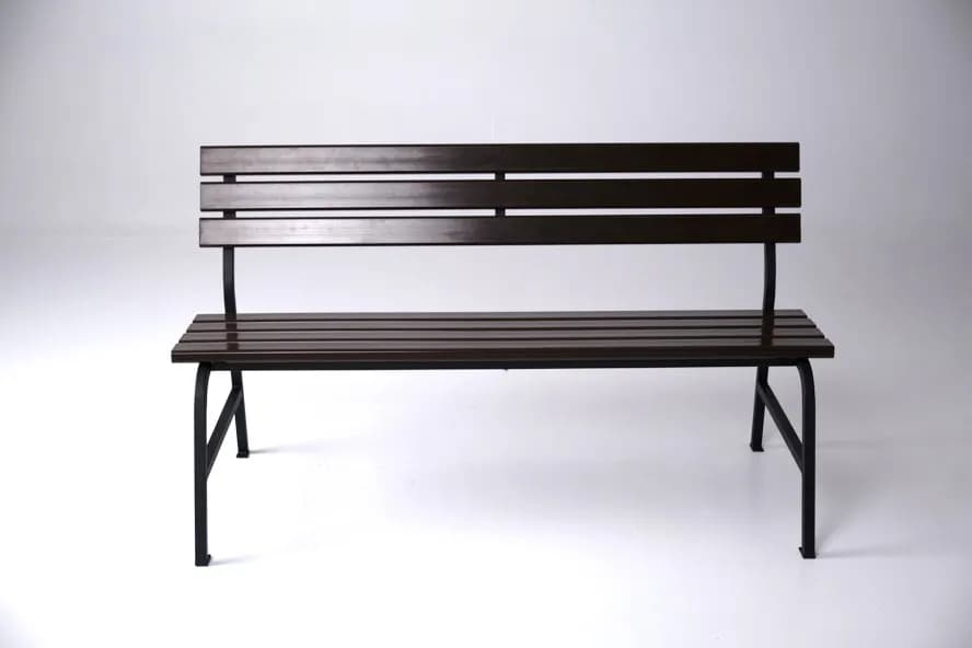 Лавочка 1,5 м Classic Comfortable/ коричнево-черный - 416238720