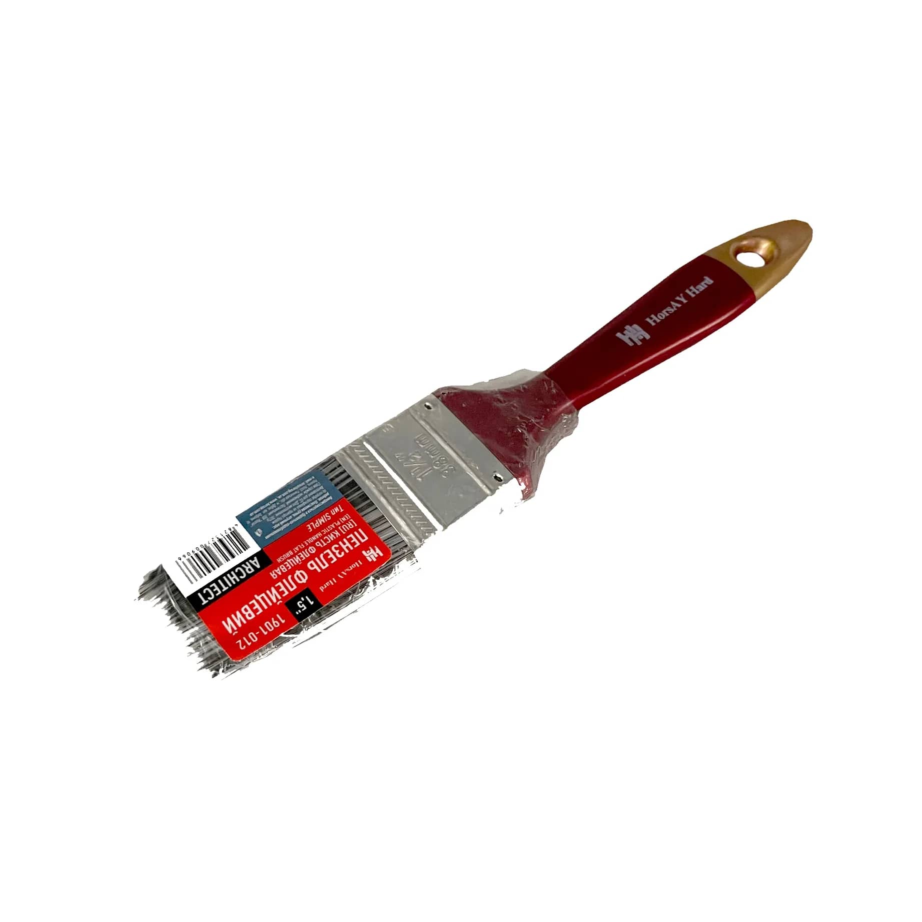 Пензель флейцевий ARCHITECT штучний ворс пластикова ручка тип SIMPLE, 1,5"" - 786921902