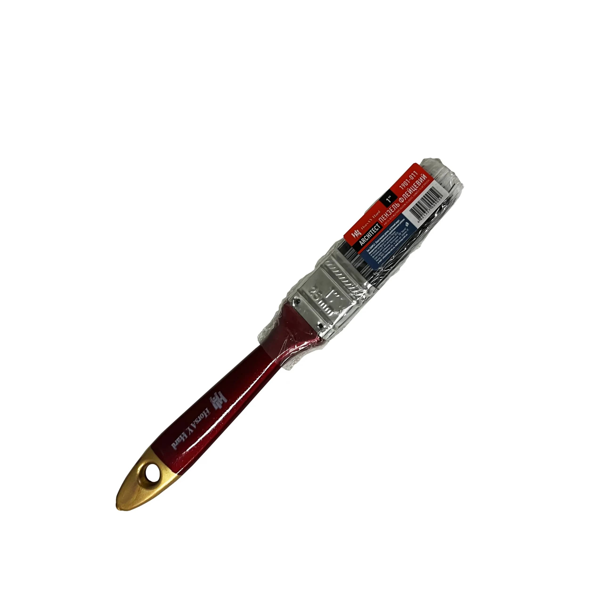 Пензель флейцевий ARCHITECT штучний ворс пластикова ручка тип SIMPLE, 1"" - 070823681