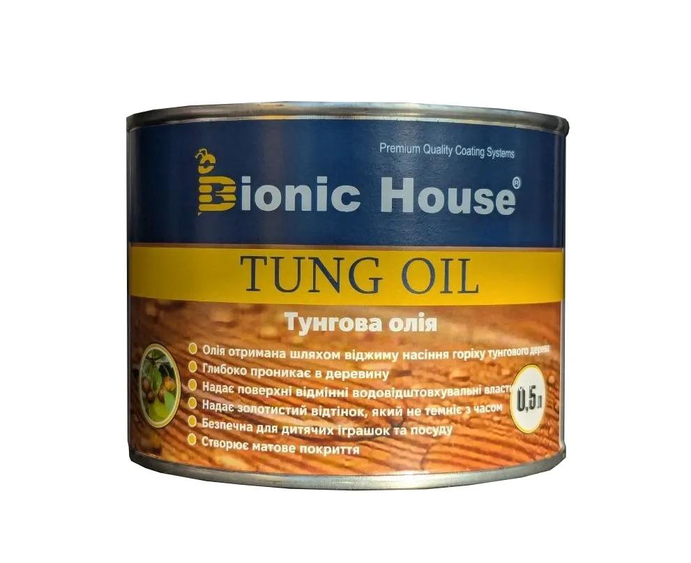 «Tung Oil» Тунгова олія БЕЗБАРВНА 0,5л - 281245811