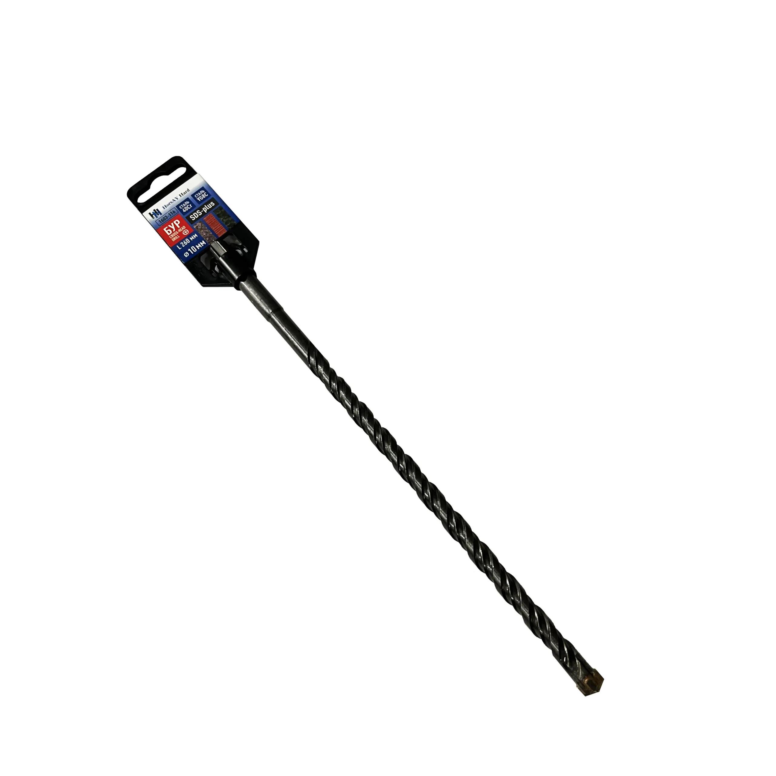 Бур SDS-plus, 4 ріжучі кромки, 10 х 260 мм - 200443