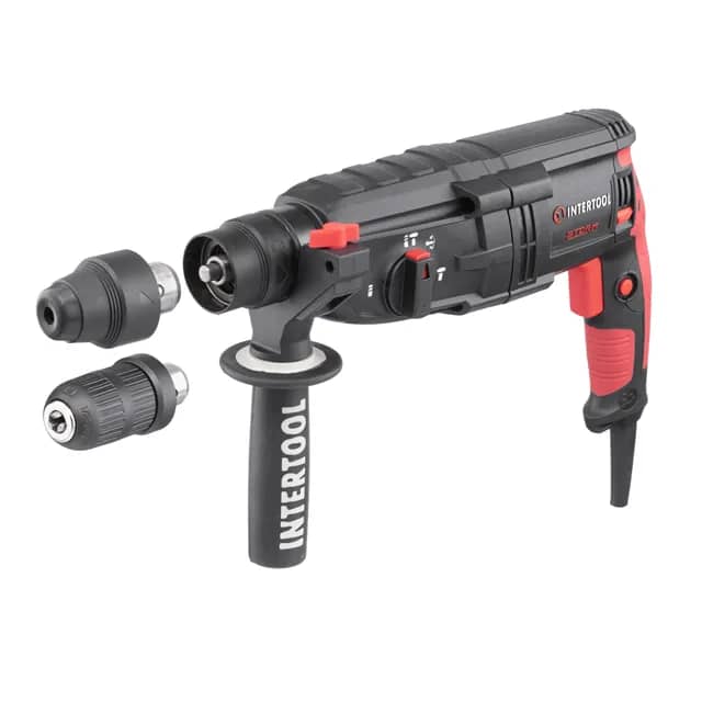 Перфоратор Intertool SDS-plus 1000 Вт з обмежувачем глибини (459807998) - 201169