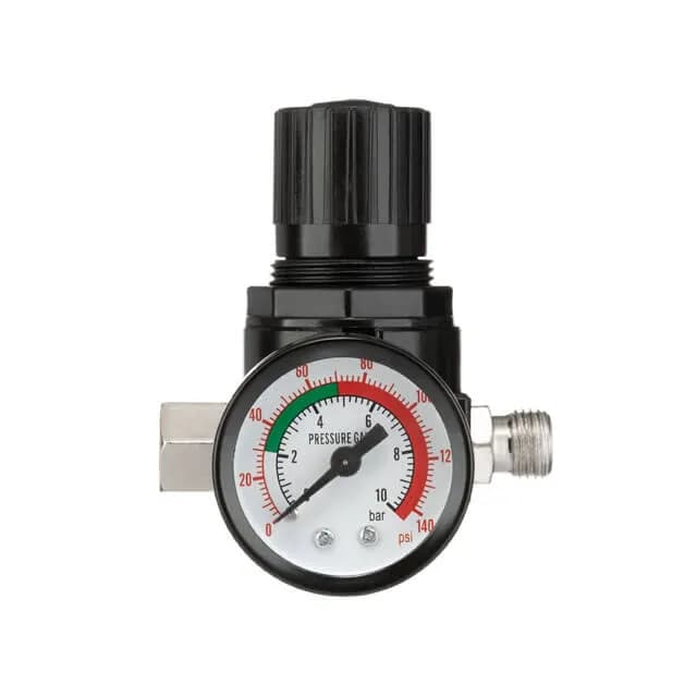 Регулятор тиску 1/4"", до 10 атм, до 400 л/хв, для фарбувального пістолета - 530241575