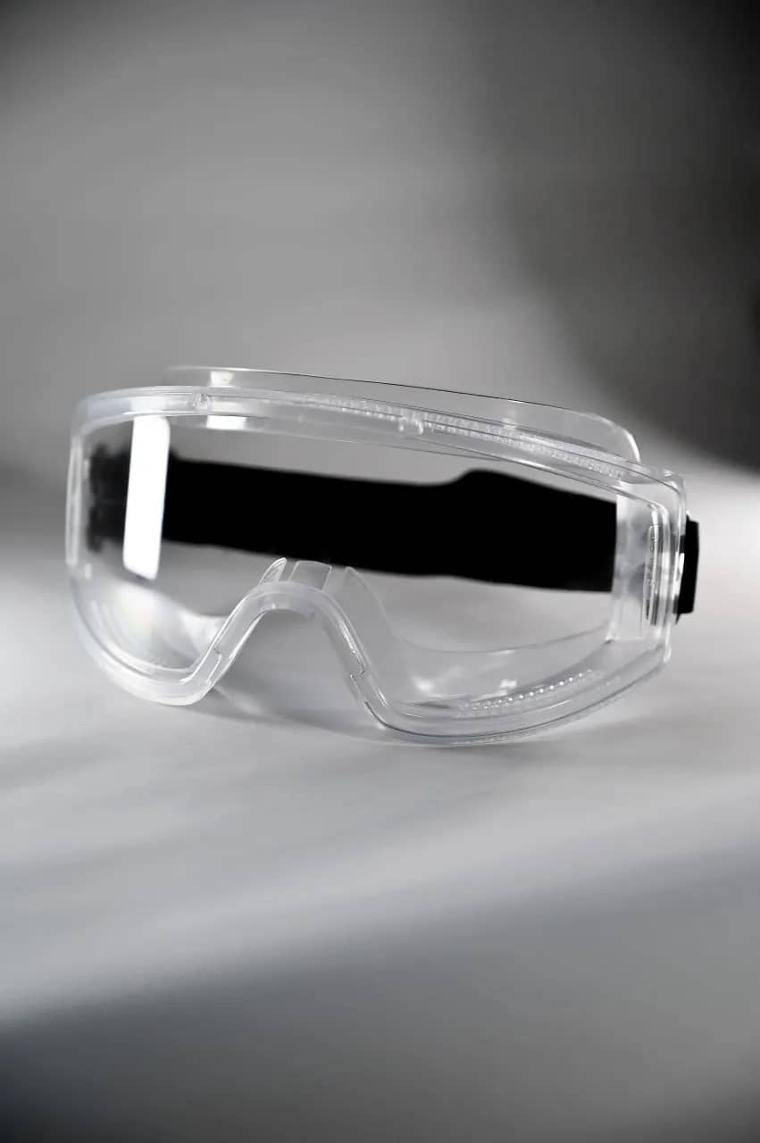 Защитные очки Spacer UltraVISION прозрачные с прямой вентиляцией (30 шт.) - 201931