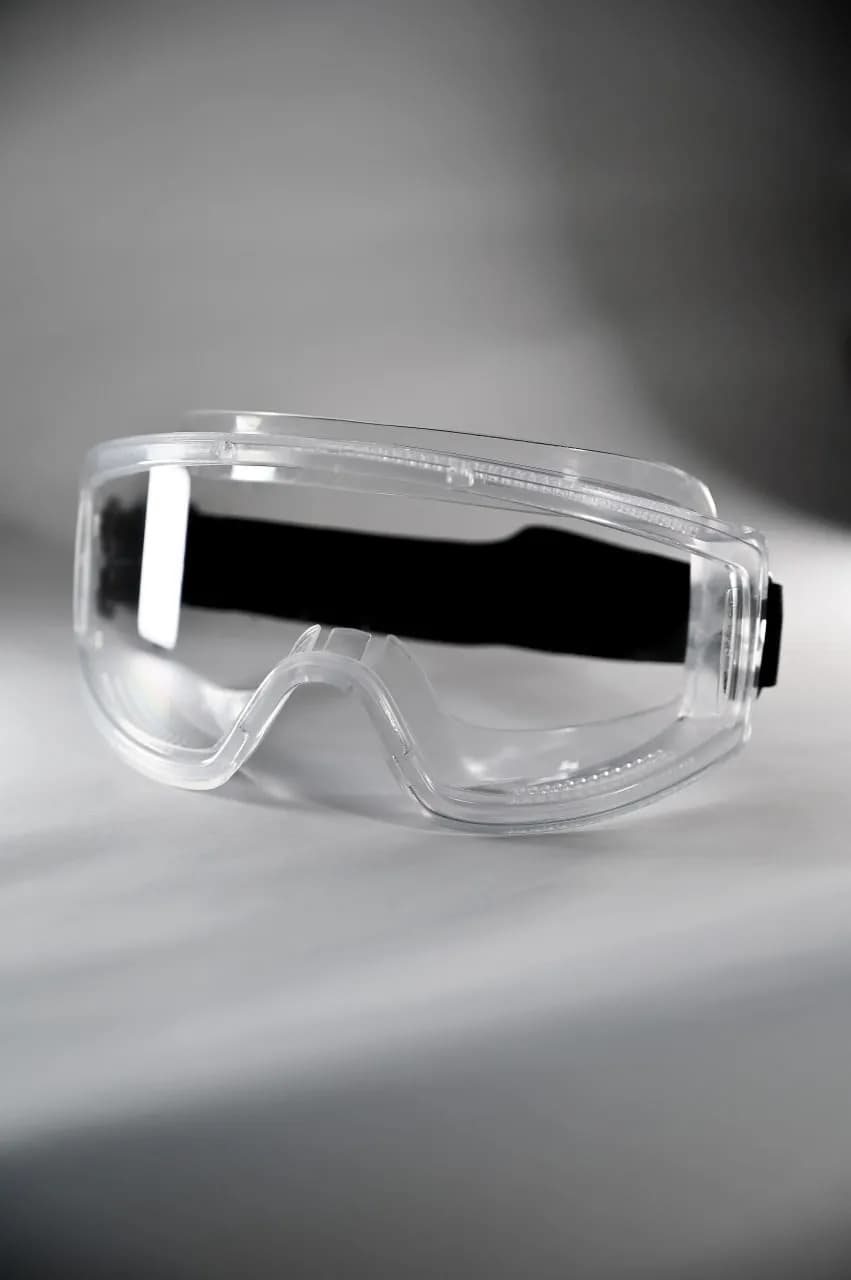 Защитные очки Spacer UltraVISION прозрачные с прямой вентиляцией (30 шт.) - 948476603