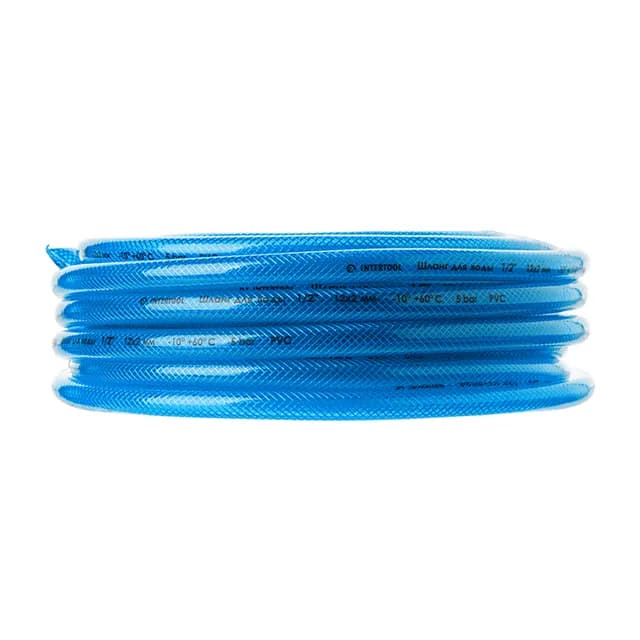 Шланг для воды 3-х слойный 1/2"", 20м, армированный PVC - 722430110