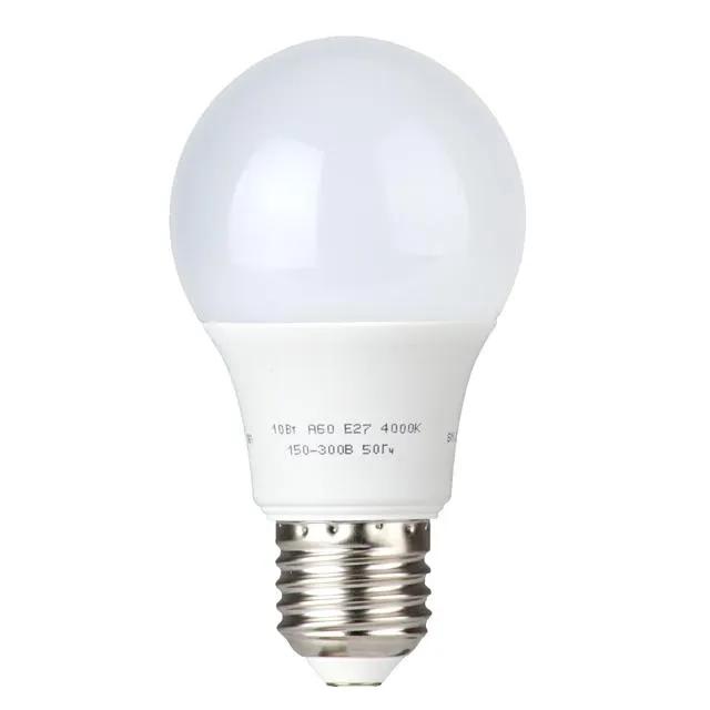 Лампа світлодіодна LED A60, E27, 10 Вт, 150-300 В, 4000 K, 30000 год, гарантія 3 роки - 202062