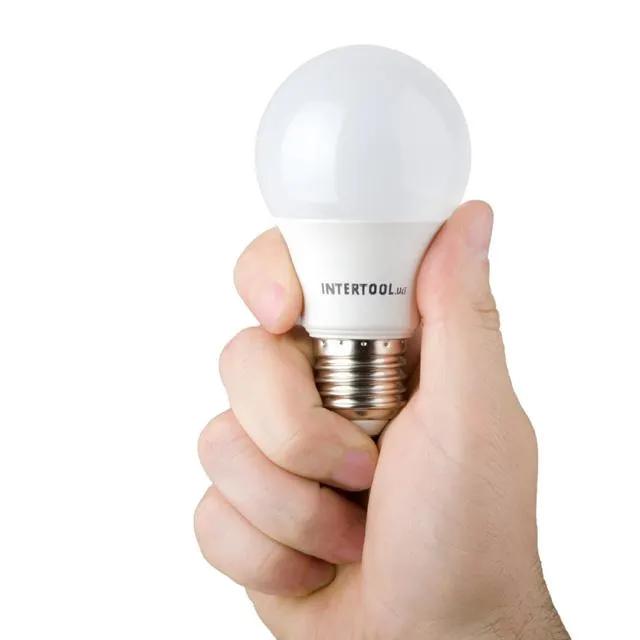 Лампа світлодіодна LED A60, E27, 10 Вт, 150-300 В, 4000 K, 30000 год, гарантія 3 роки - 202064