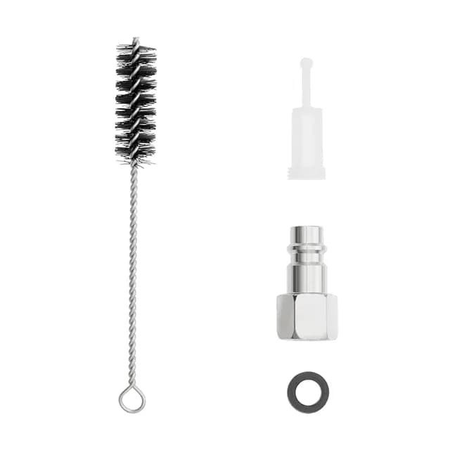 Фарбопульт пневматичний HVLP MINI, форсунка: 0,8 мм, верхній пластиковий бачок: 125 мл, 3 бар - 834479812