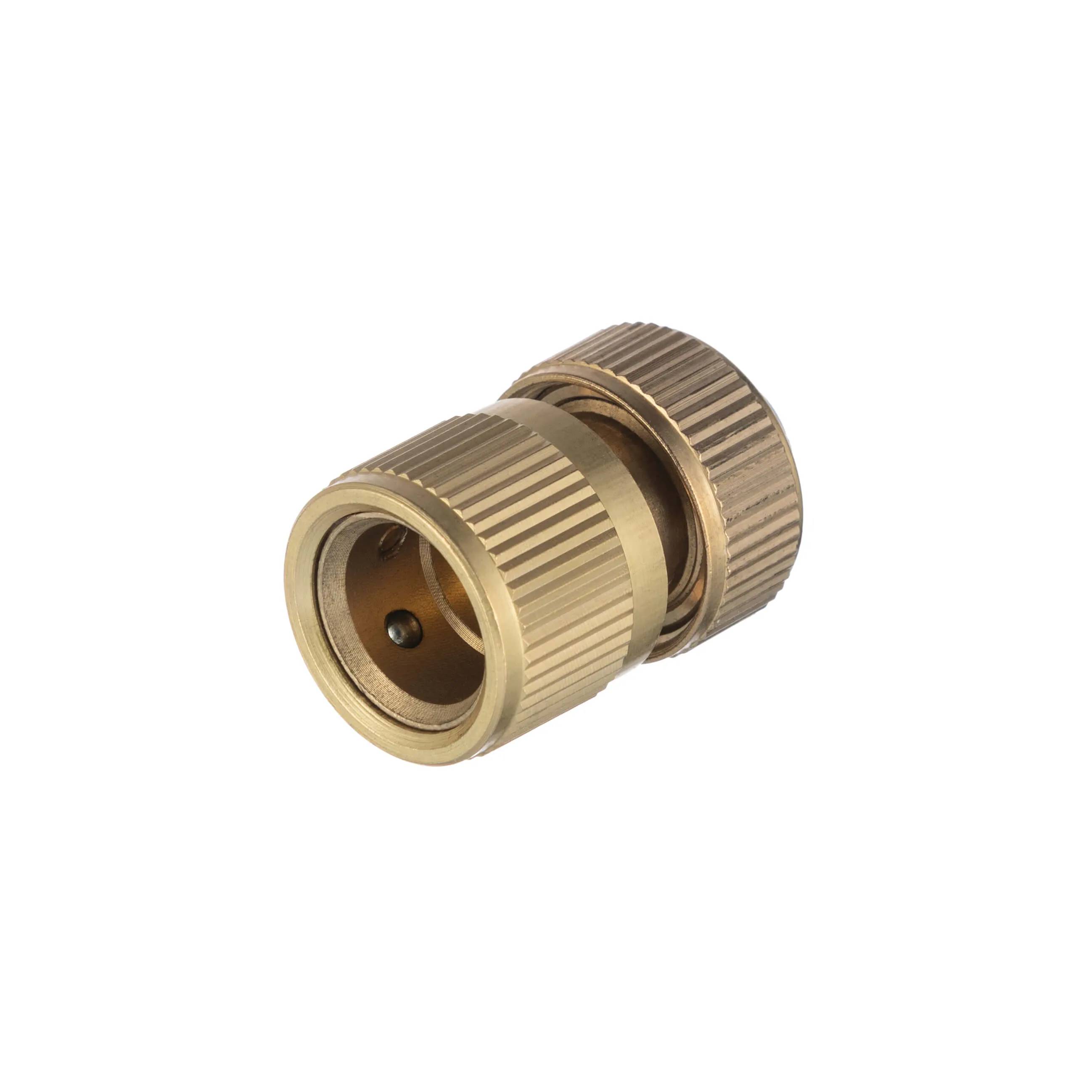 Коннектор латунный 1/2"" на шланг 1/2"", STORM - 205008