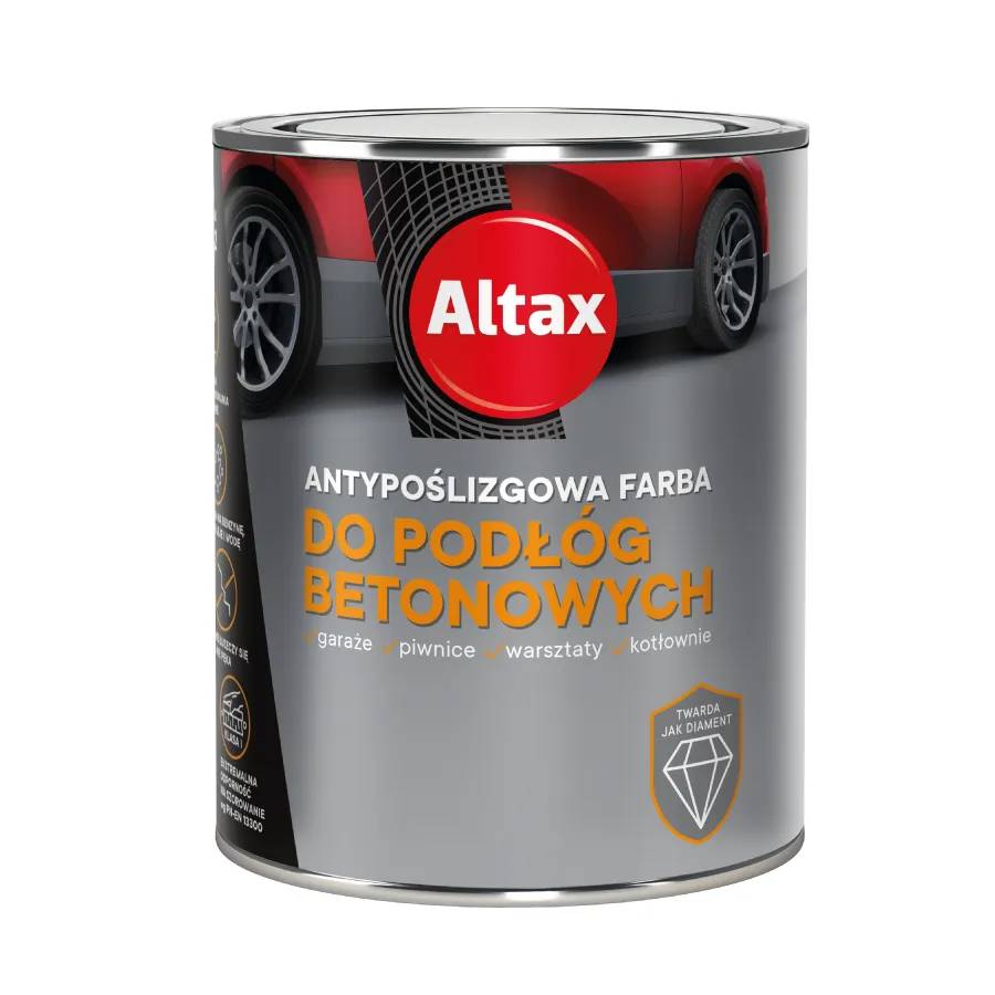 Фарба для бетонних підлог (Протиковзка) ТМ “Altax” Сталево-синя 0,75л. - 205092